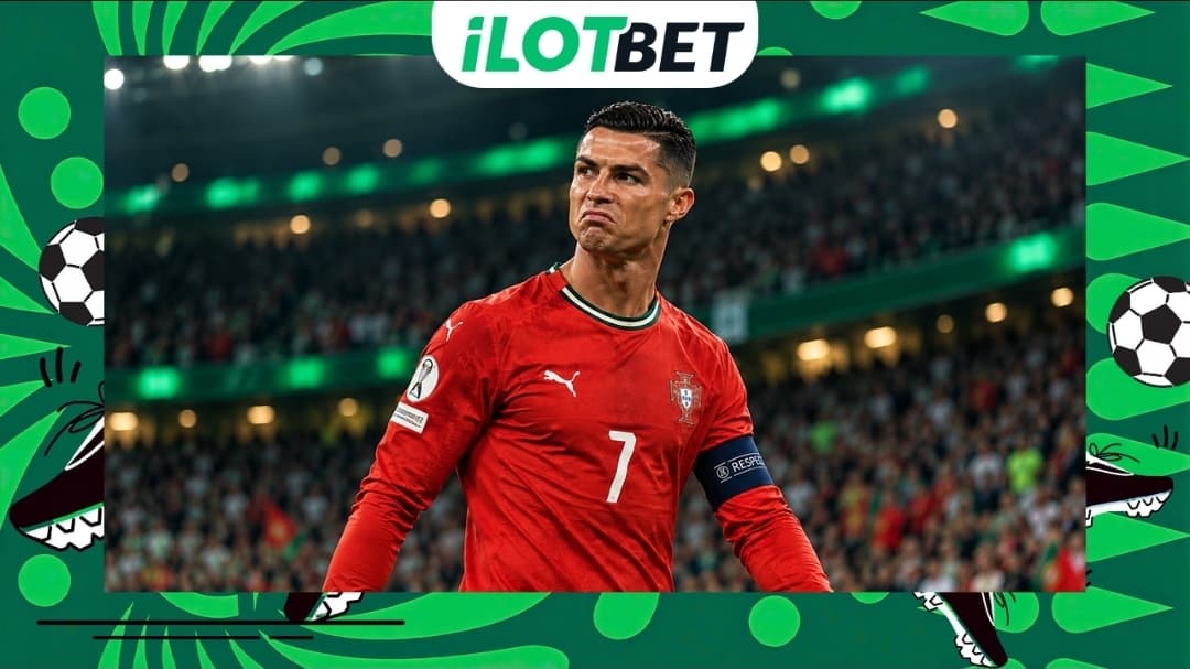 Cristiano Ronaldo in the Portugal number 7 shirt during a Nations League match